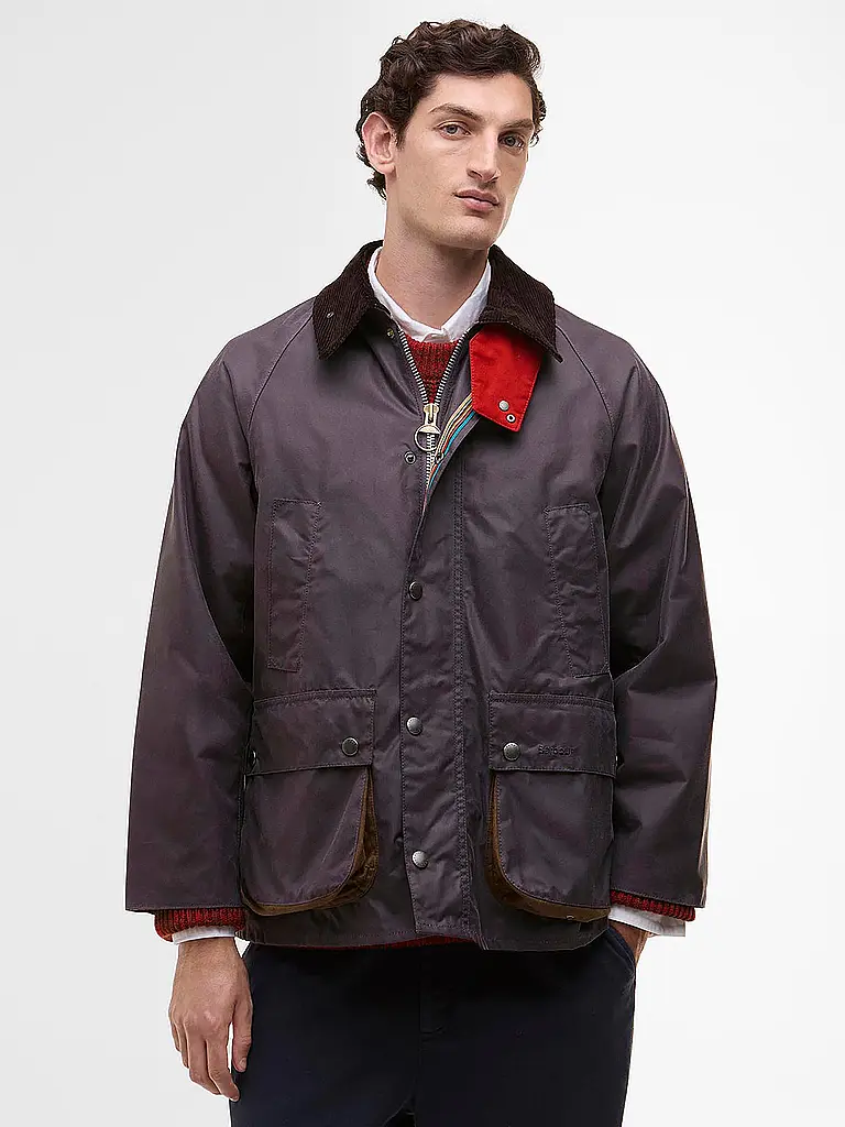 BARBOUR | Paul Smith loves Barbour Veste huilée Oversized Bedale | 