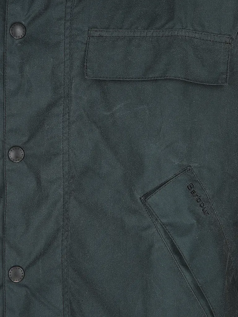 BARBOUR | Paul Smith loves Barbour Veste huilée Transport | grau