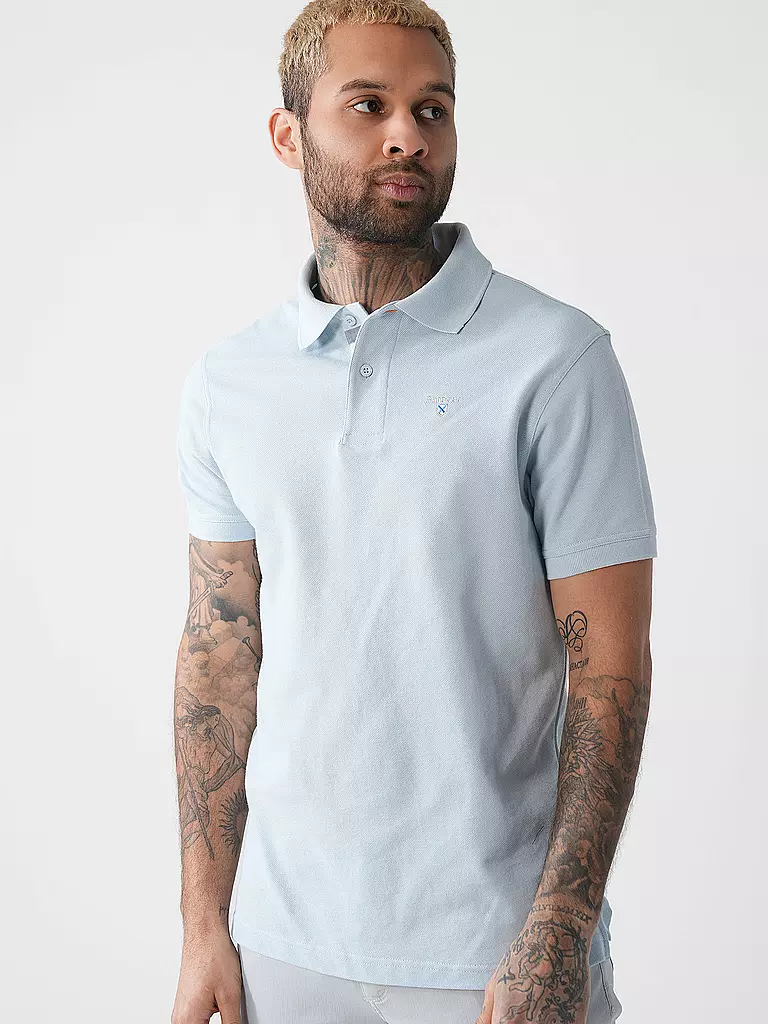 BARBOUR | Polo coupe classique | blau
