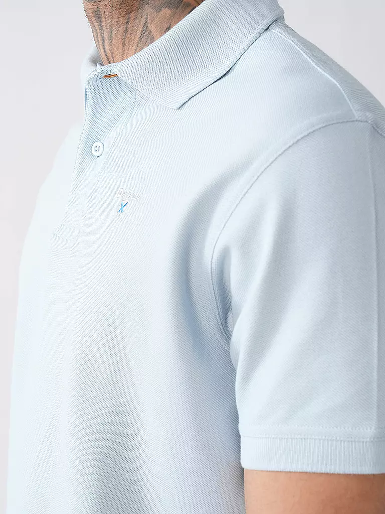 BARBOUR | Polo coupe classique | blau