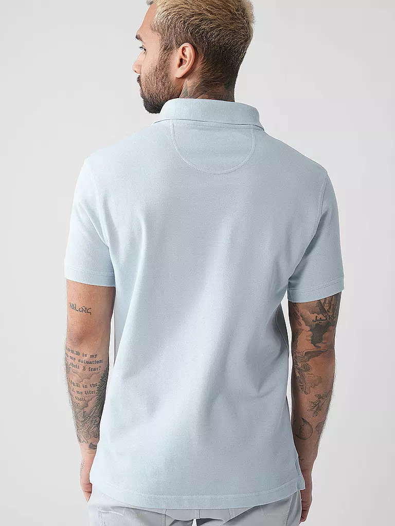 BARBOUR | Polo coupe classique | blau