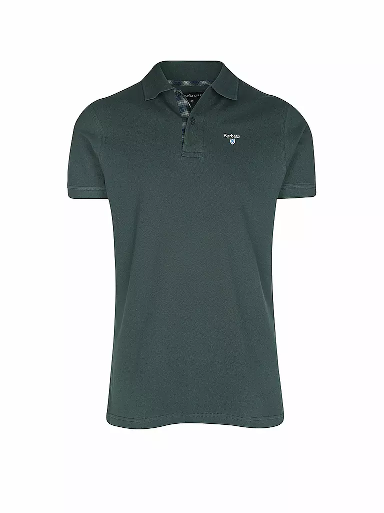 BARBOUR | Poloshirt coupe regular | dunkelgrün