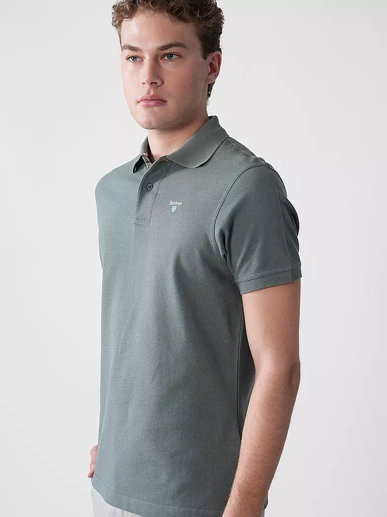 BARBOUR | Poloshirt Coupe Regular | grün