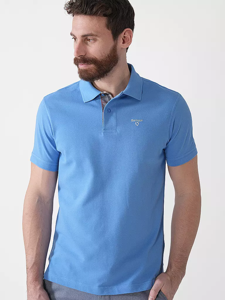 BARBOUR | Poloshirt Coupe Regular | blau