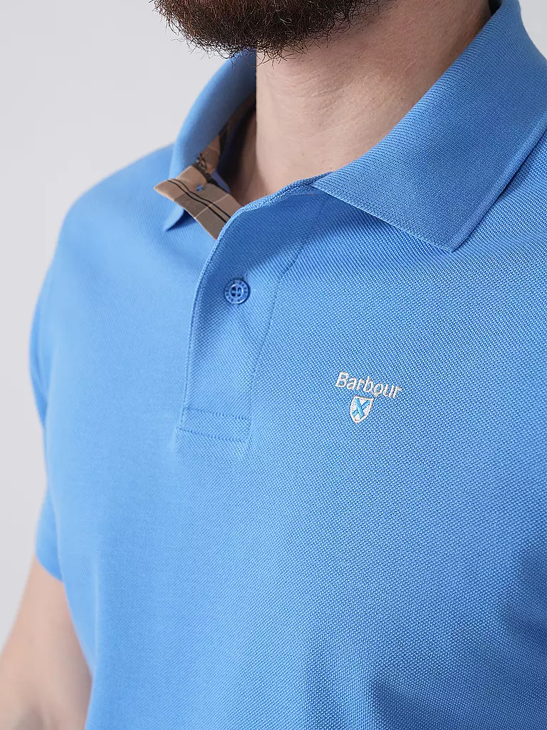 BARBOUR | Poloshirt Coupe Regular | blau