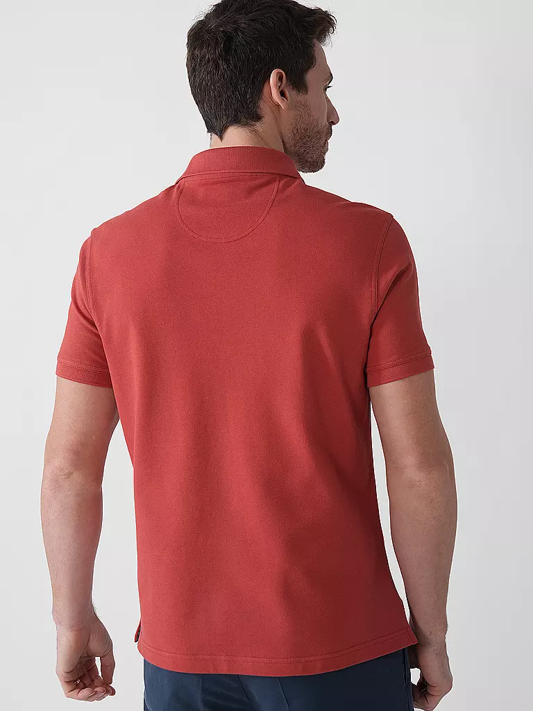 BARBOUR | Poloshirt Coupe Regular | rot