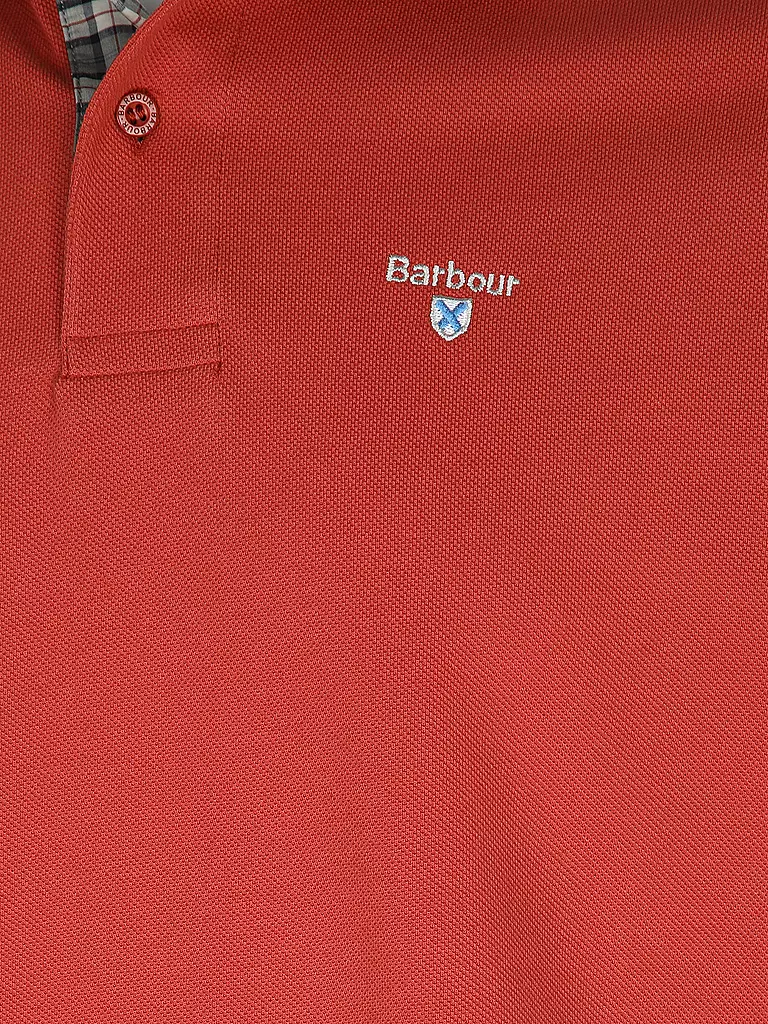 BARBOUR | Poloshirt Coupe Regular | rot