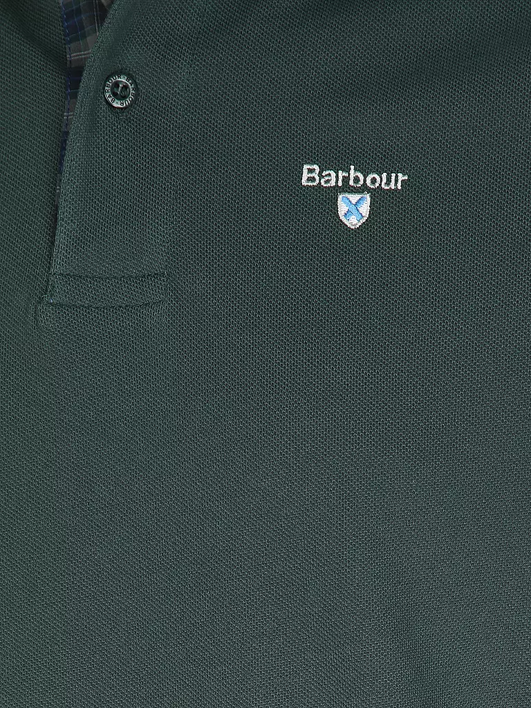 BARBOUR | Poloshirt coupe regular | dunkelgrün