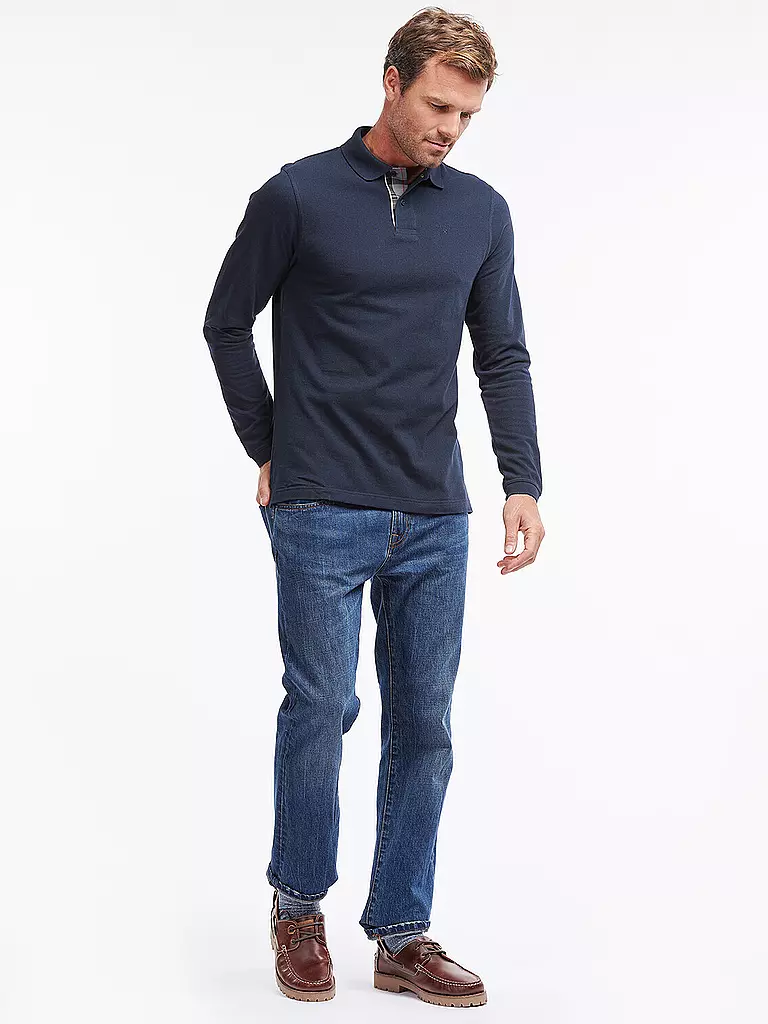 BARBOUR | Poloshirt ESSENTIAL | Bleu foncé
