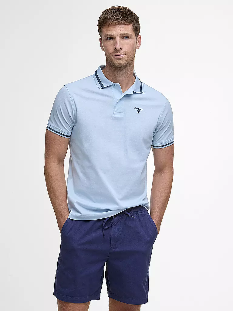 BARBOUR | Poloshirt FERRYBRIDGE | Bleu clair