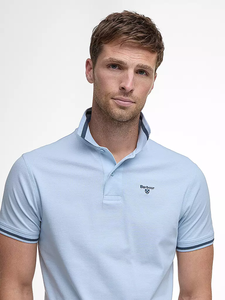 BARBOUR | Poloshirt FERRYBRIDGE | Bleu clair