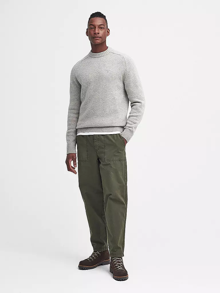 BARBOUR | Pull GRANGETOWN | hellgrau