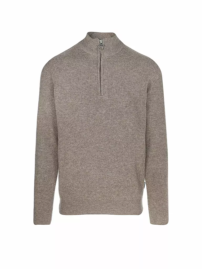 BARBOUR | Pull Troyer HOLDIN | hellbraun