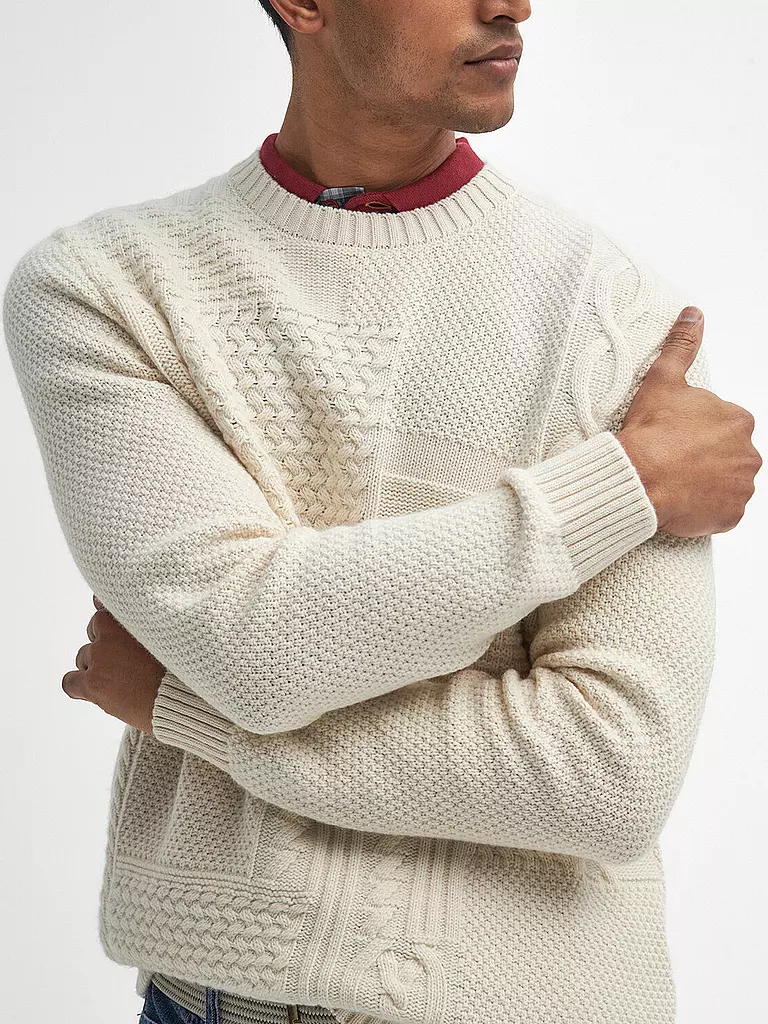 BARBOUR | Pullover CASEY | Crème