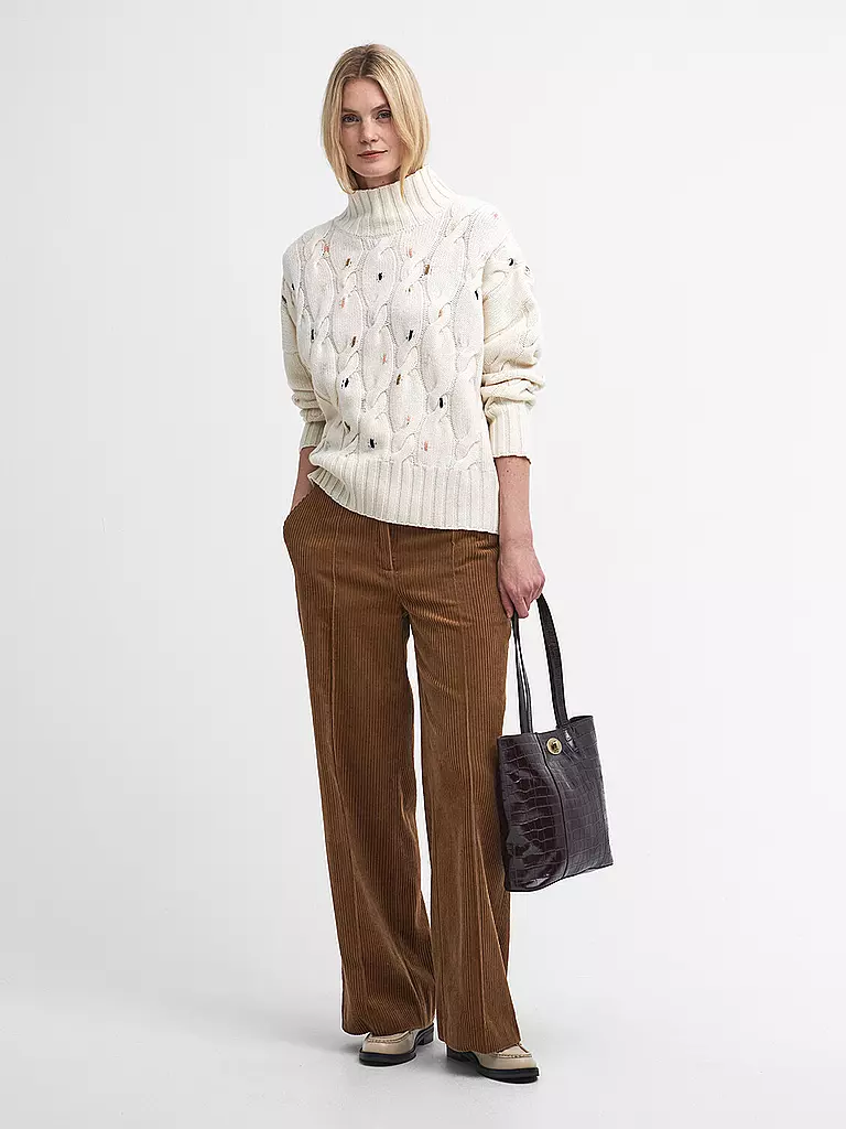 BARBOUR | Pullover FLEUR  | Blanc