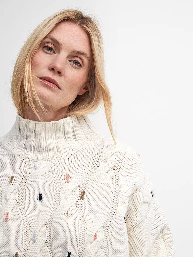 BARBOUR | Pullover FLEUR  | Blanc