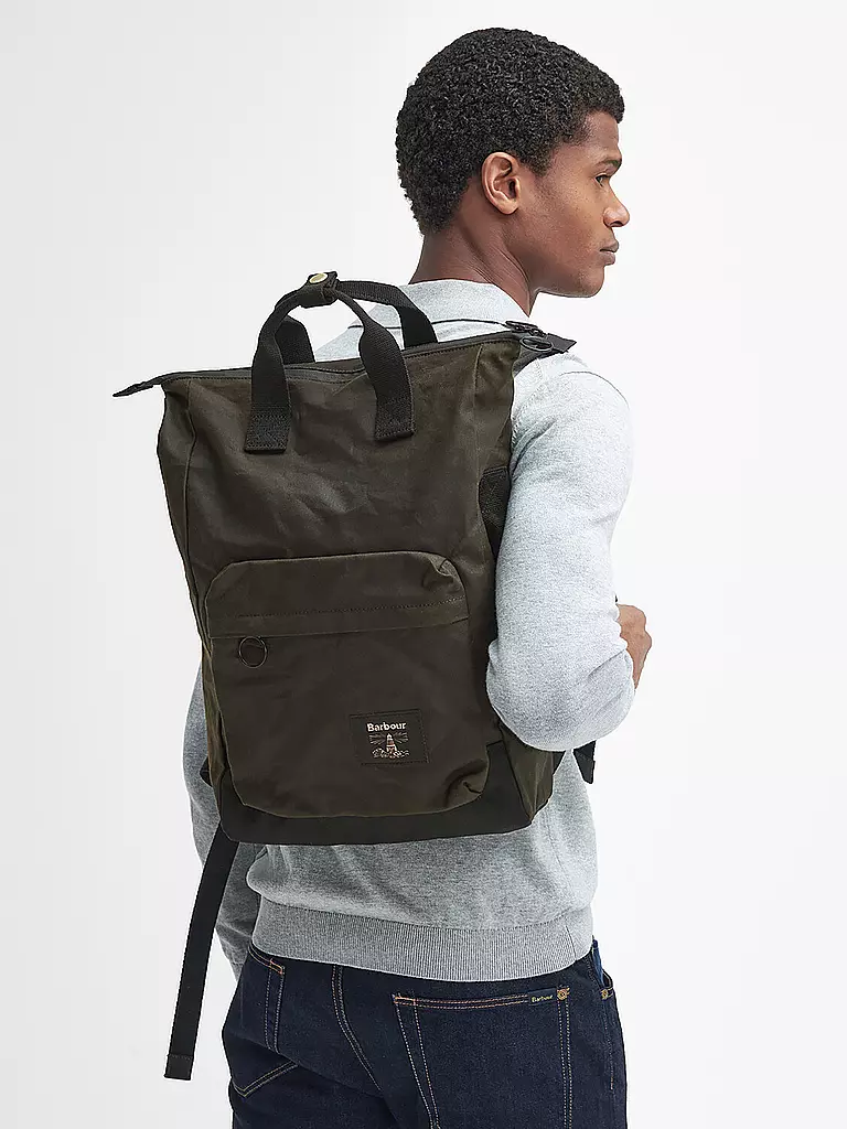 BARBOUR | Sac à dos WAX | Olive