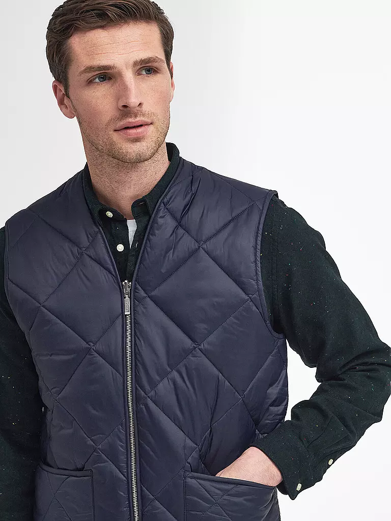 BARBOUR | Steppgilet  | Bleu foncé