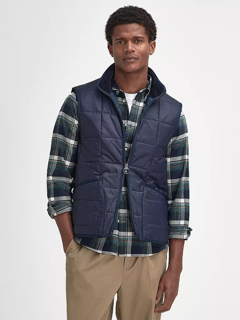 BARBOUR | Steppgilet AMBLE | Bleu foncé