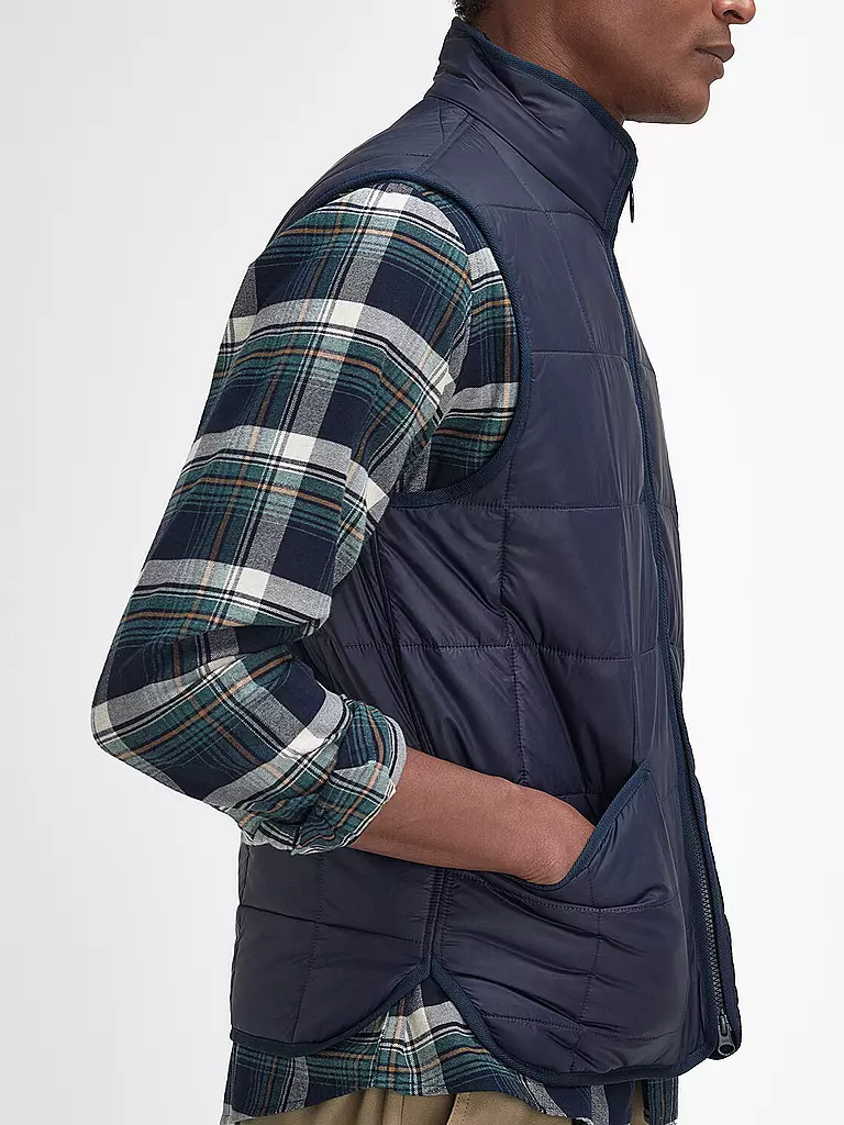 BARBOUR | Steppgilet AMBLE | Bleu foncé