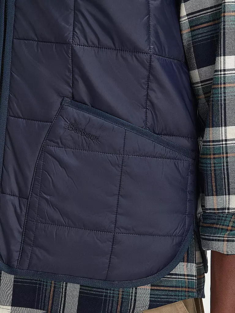 BARBOUR | Steppgilet AMBLE | Bleu foncé