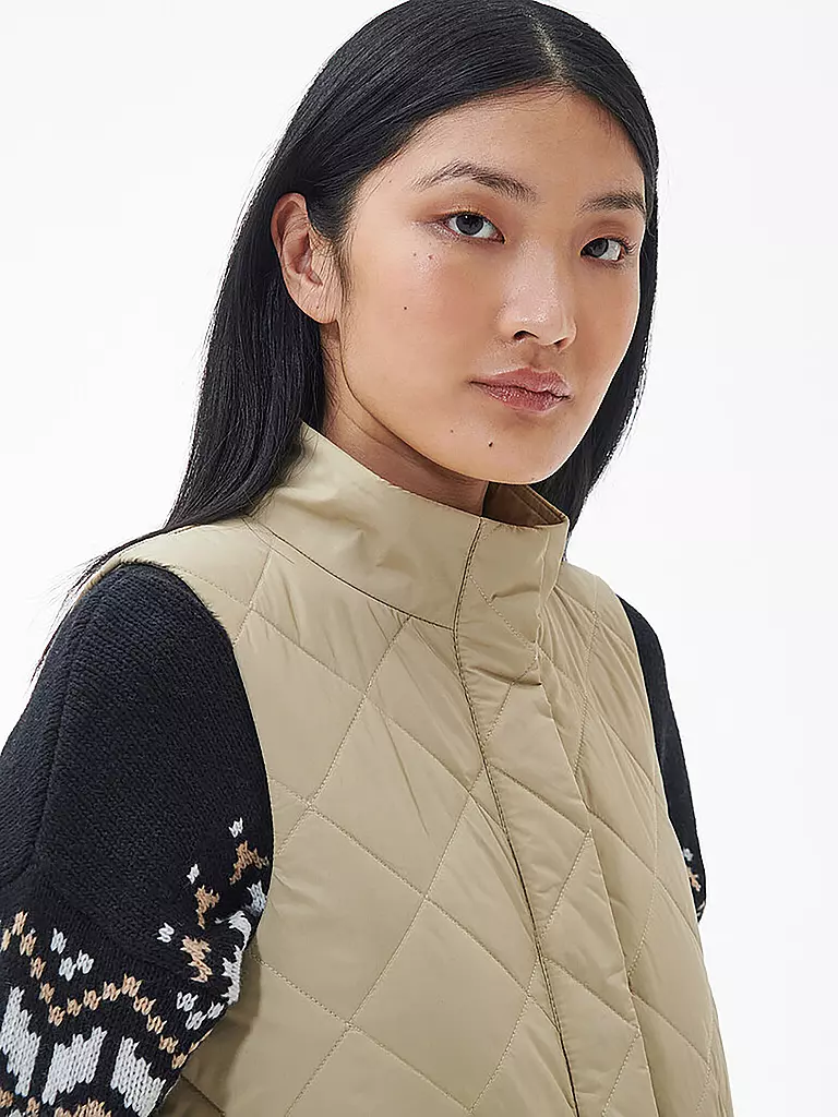 BARBOUR | Steppgilet COSMIA LINER | Beige