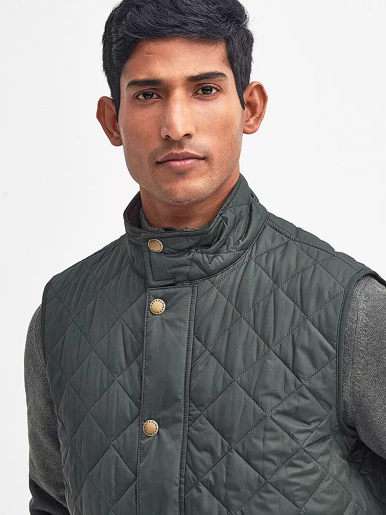 BARBOUR | Steppgilet LOWERDALE | Olive