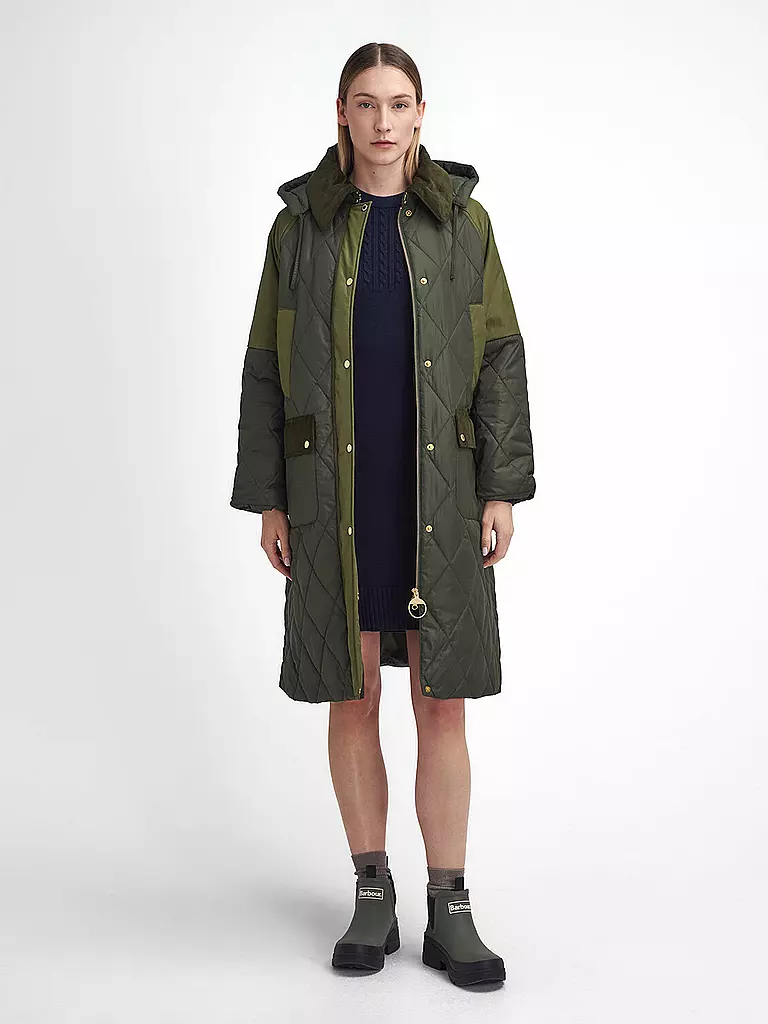 BARBOUR | Steppjacke COOKSTON | Olive