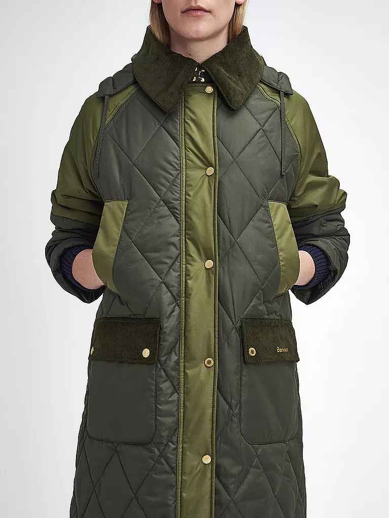 BARBOUR | Steppjacke COOKSTON | Olive
