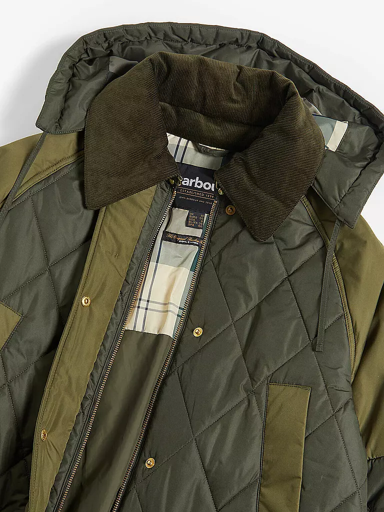 BARBOUR | Steppjacke COOKSTON | Olive