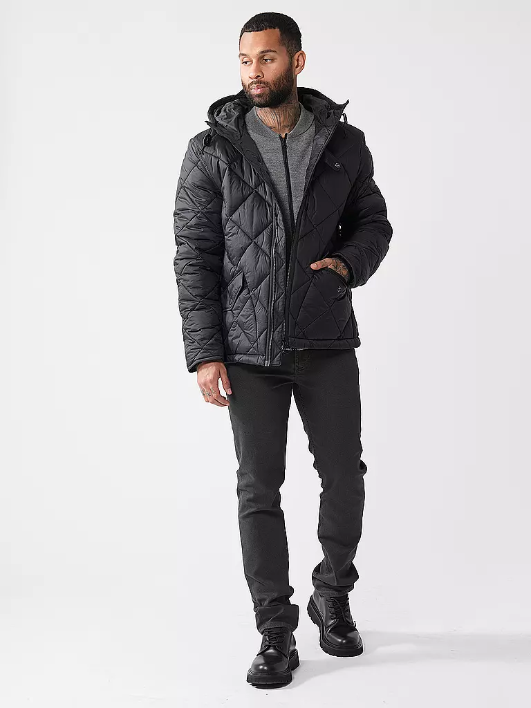 BARBOUR | Steppjacke ENDURANCE | Noir