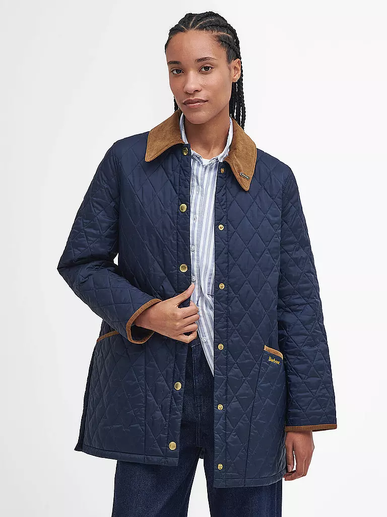 BARBOUR | Steppjacke MODERN LIDDESDALE | Bleu foncé
