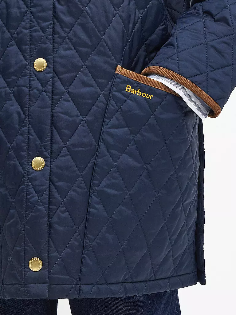 BARBOUR | Steppjacke MODERN LIDDESDALE | Bleu foncé
