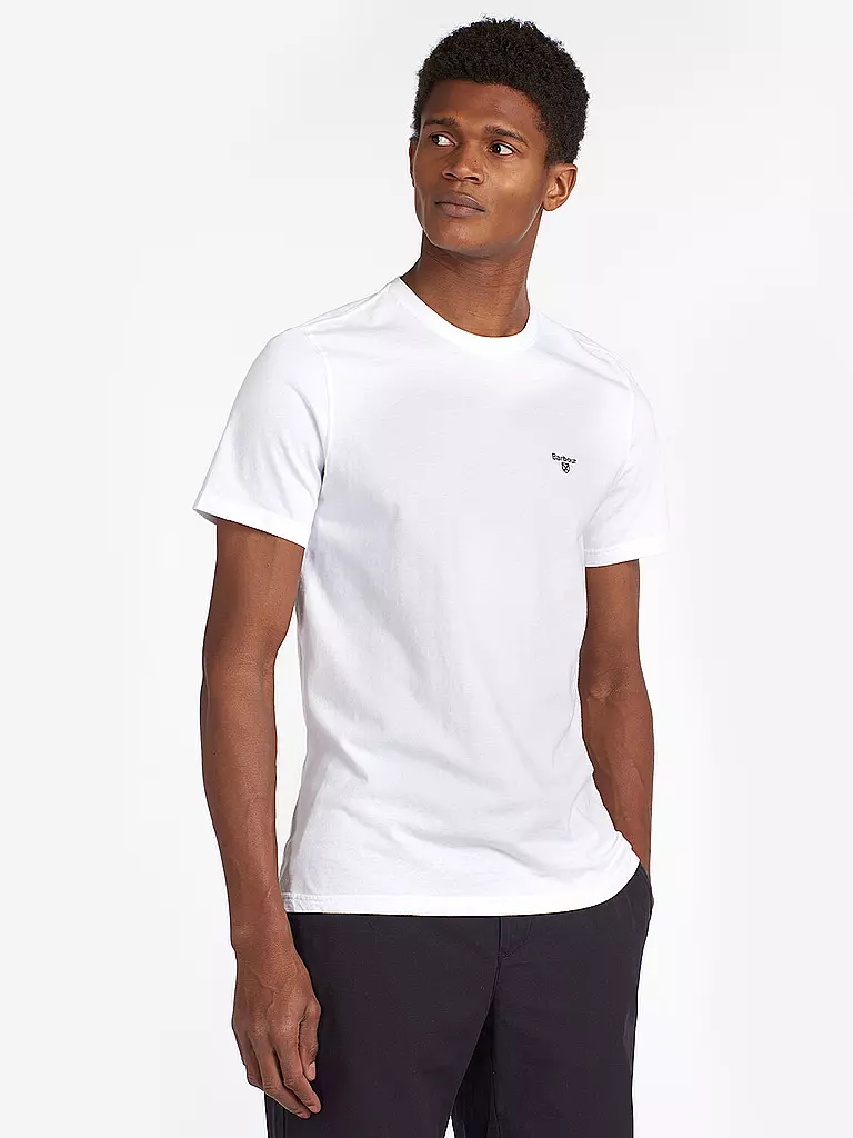 BARBOUR | T-shirt coupe regular | weiss