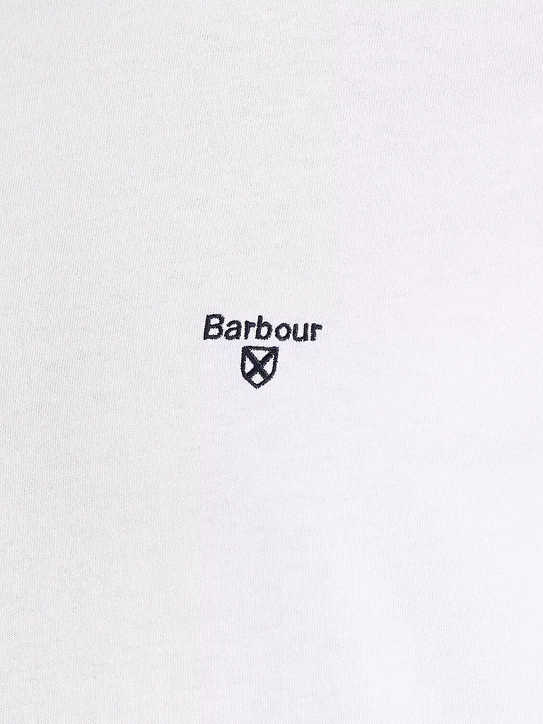 BARBOUR | T-shirt coupe regular | weiss