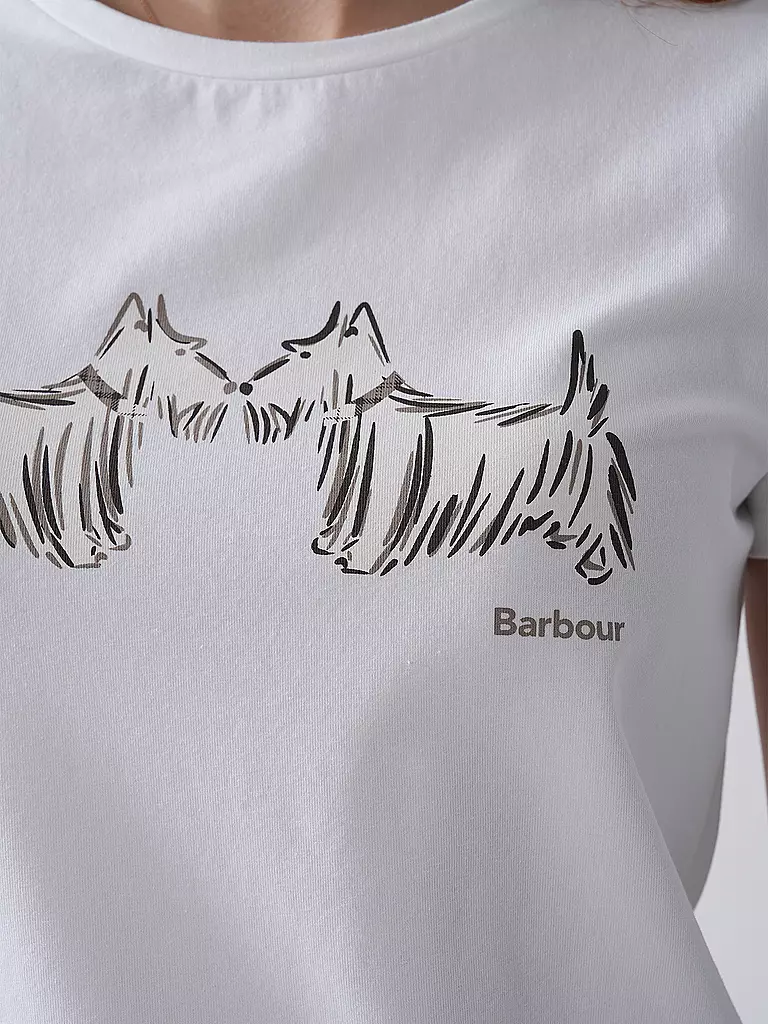 BARBOUR | T-Shirt HIGHLANDS | Blanc