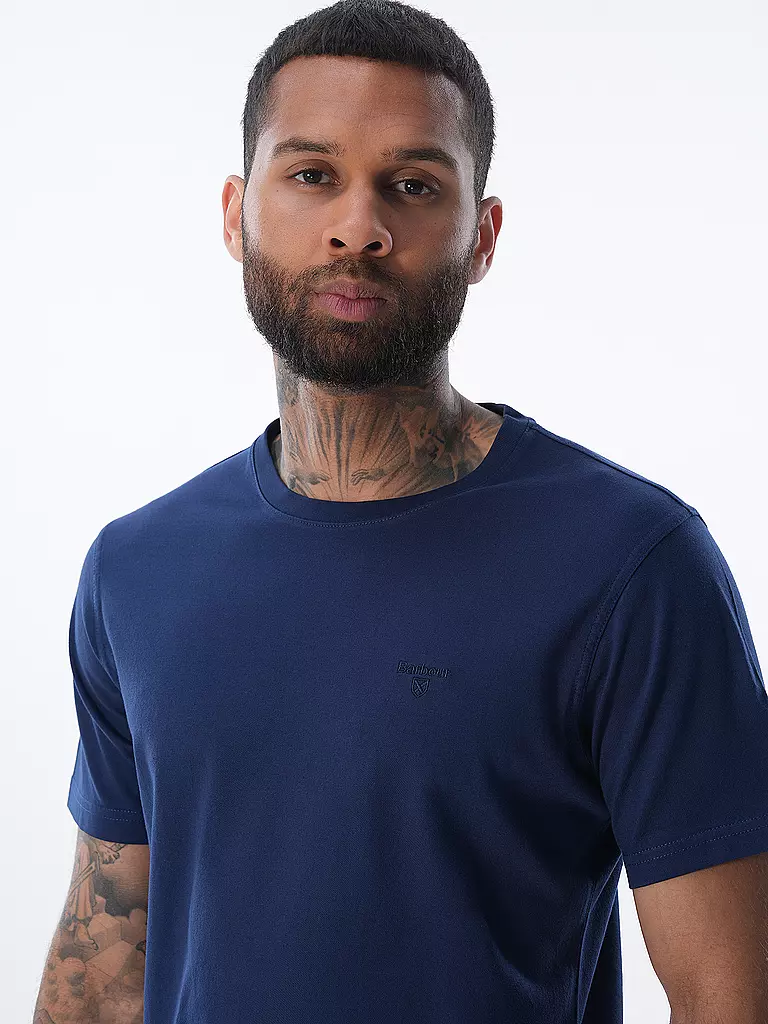 BARBOUR | T-Shirt | Bleu foncé