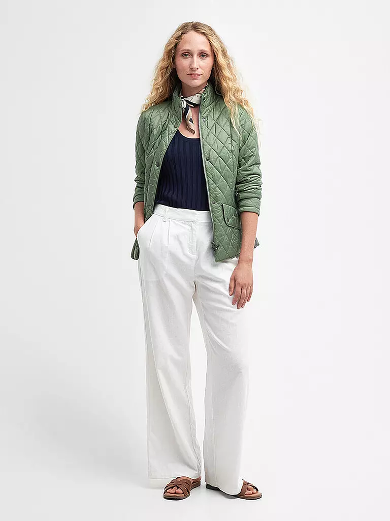 BARBOUR | Veste matelassée FLYWEIGHT CAVALRY | Vert clair