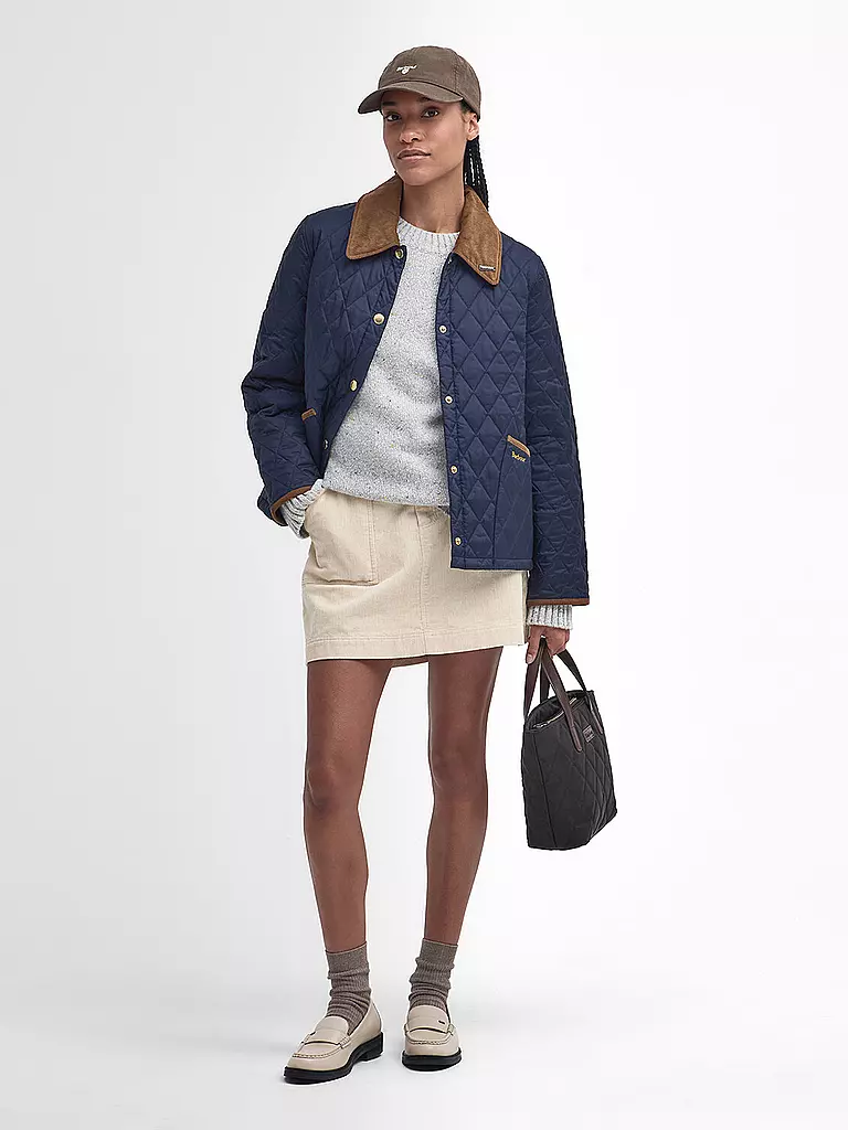 BARBOUR | Veste matelassée légère LIDDESDALE | Bleu foncé