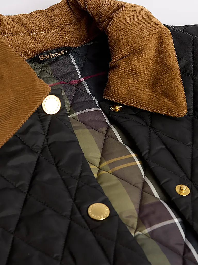 BARBOUR | Veste matelassée légère LIDDESDALE | Noir