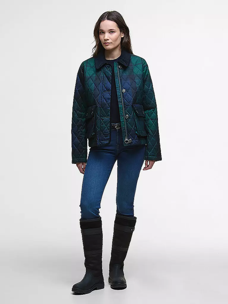 BARBOUR | Veste matelassée légère LOUDON | Bleu foncé