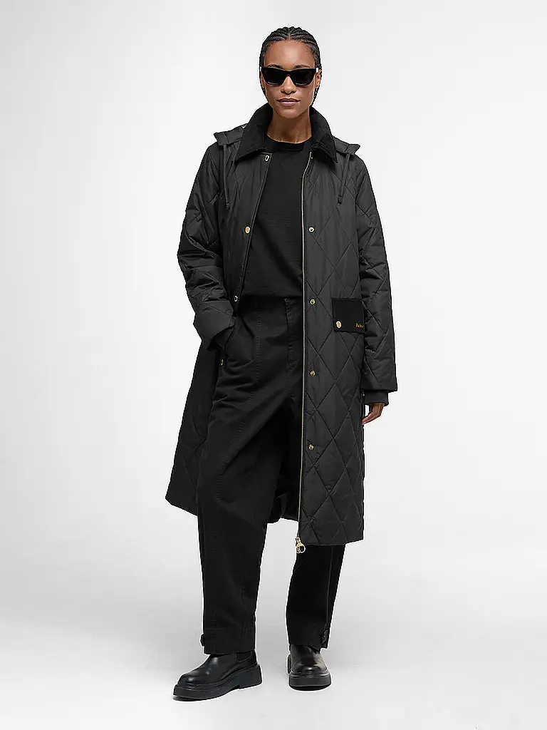 BARBOUR | Veste matelassée légère MEREDITH | Noir