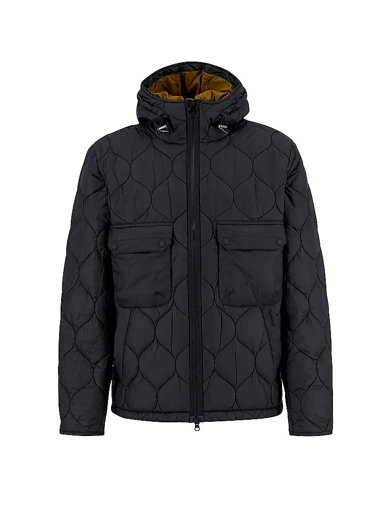 BARBOUR | Veste matelassée légère RE-ENGINEERED | schwarz