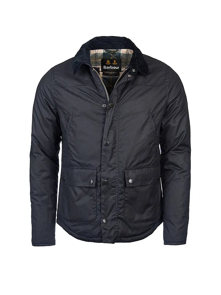 BARBOUR | Veste REELIN WAX | dunkelblau