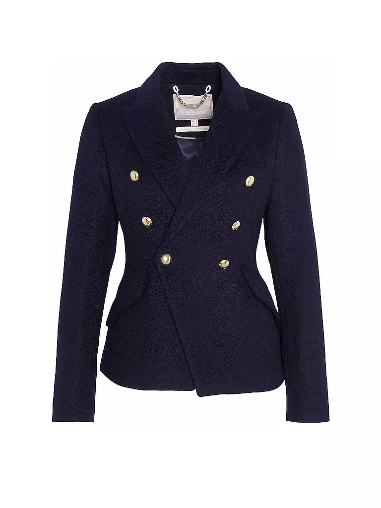 BARBOUR | Wollblazer DARLY MILITARY  | Bleu foncé