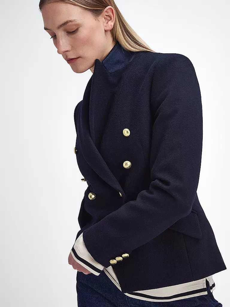 BARBOUR | Wollblazer DARLY MILITARY  | Bleu foncé