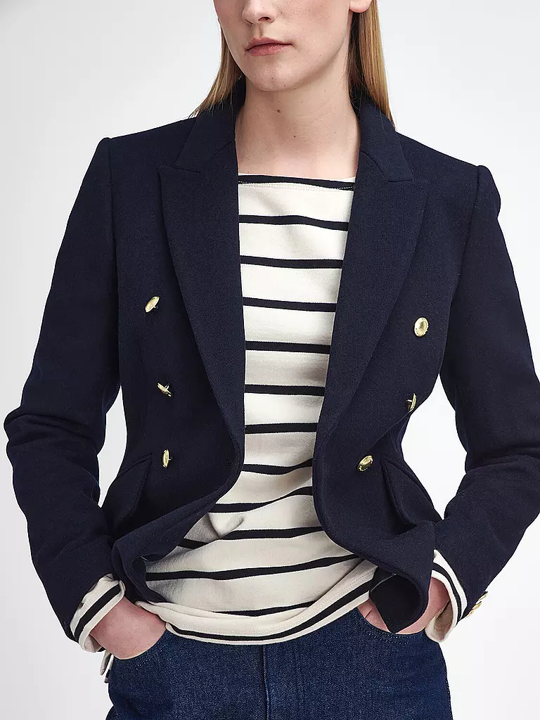 BARBOUR | Wollblazer DARLY MILITARY  | Bleu foncé