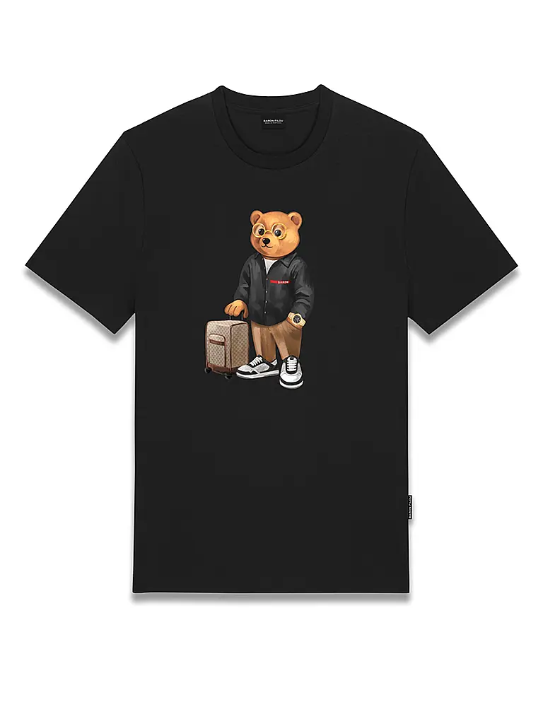 BARON FILOU | T-shirt garçon HONEYGANG | schwarz