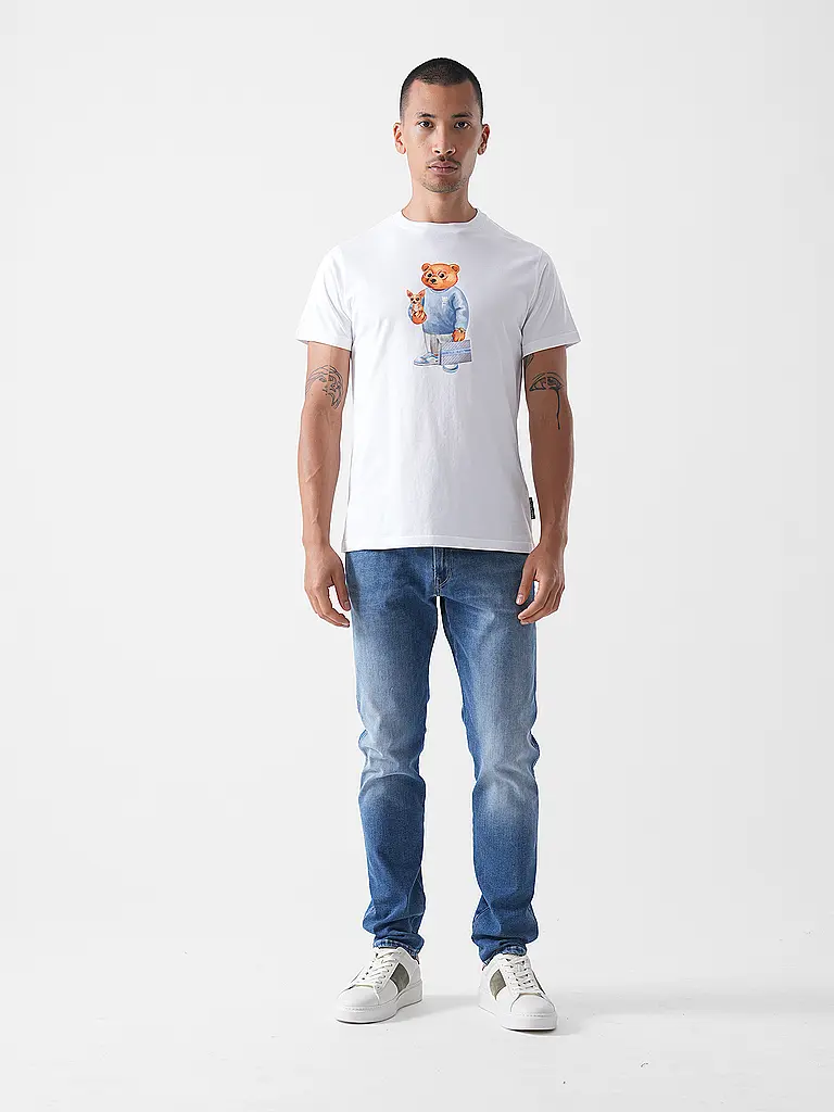 BARON FILOU | T-Shirt THE CHIHUAHUA BUDDY | weiss