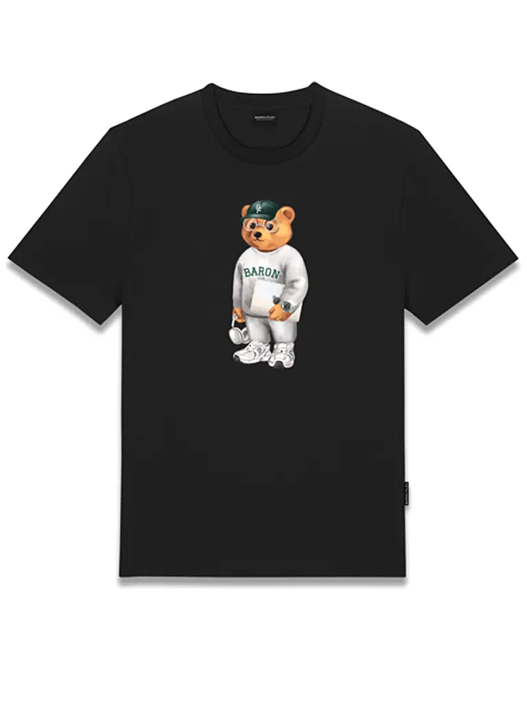 BARON FILOU | T-Shirt THE COLLEGE STUDENT | schwarz